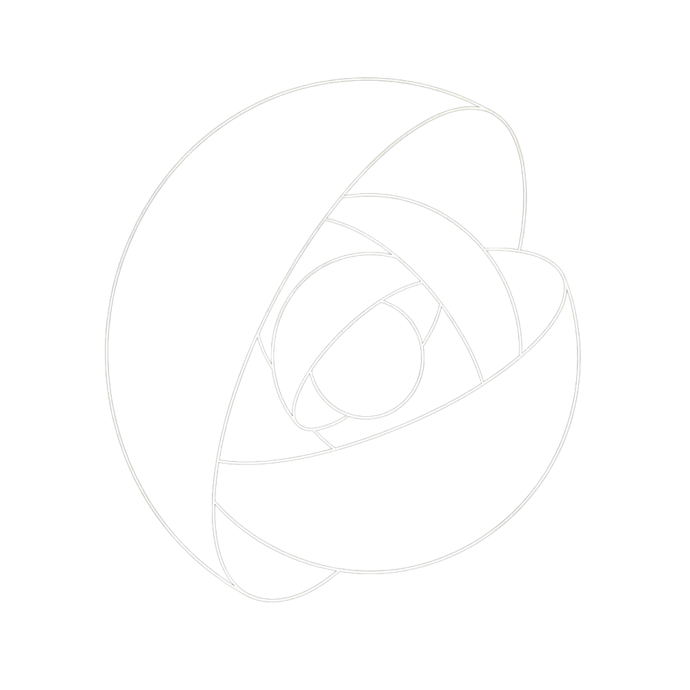 Abstract eye orb illustration